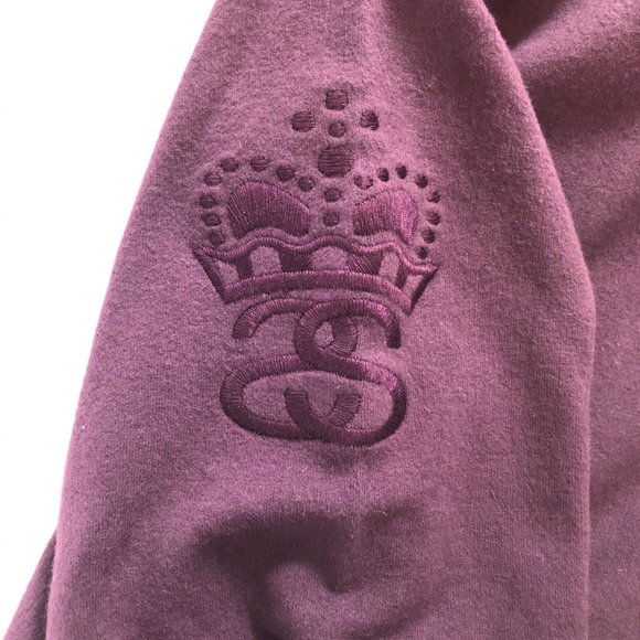 Stussy Girls Belle Sample Blazer – Plum Size M - Picture 2 of 11